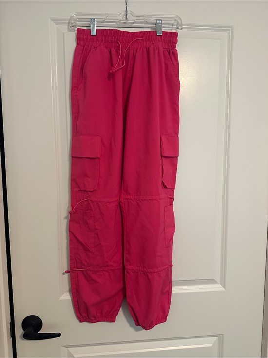 Amazon Pants - Amazon Hot Pink Cargo Jogger Pants